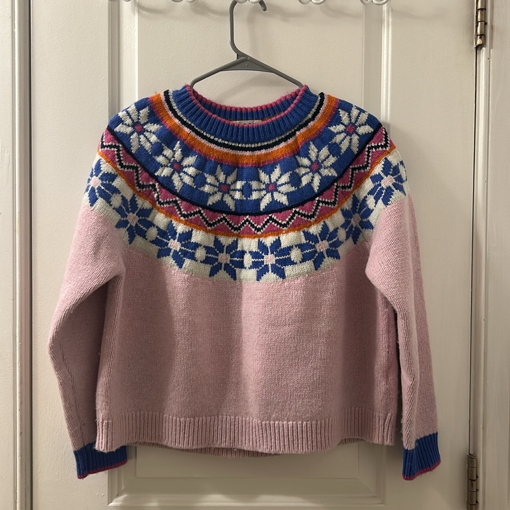 Boden Eleanor Fair Isle Sweater - Picture 5 of 8